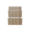 Modernform Cabinet Walnut 24" W X 34 1/2" H X 21" D Vanity Base with 3 Drawers
