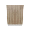 Modernform Cabinet Walnut 24" W X 34 1/2" H X 21" D Vanity Sink Base 2 Doors/1 False Front