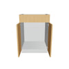 Modernform Cabinet Natural Oak 24" W X 34 1/2" H X 21" D Vanity Sink Base 2 Doors/1 False Front