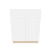 Modernform Cabinet White Shaker 27" W X 34 1/2" H X 21" D Sink Base 2 Doors/1 False Front