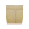Modernform Cabinet Natural Shaker 27" W X 34 1/2" H X 21" D Sink Base 2 Doors/1 False Front