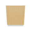 Modernform Cabinet Natural Oak 27" W X 34 1/2" H X 21" D Vanity Sink Base 2 Doors/1 False Front