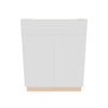 Modernform Cabinet Gloss White 27" W X 34 1/2" H X 21" D Vanity Sink Base 2 Doors/1 False Front
