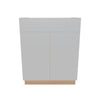 Modernform Cabinet Matte White 27" W X 34 1/2" H X 21" D Vanity Sink Base 2 Doors/1 False Front