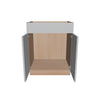 Modernform Cabinet Matte White 27" W X 34 1/2" H X 21" D Vanity Sink Base 2 Doors/1 False Front