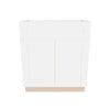 Modernform Cabinet White Shaker 30" W X 34 1/2" H X 21" D Sink Base 2 Doors/1 False Front