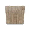 Modernform Cabinet Walnut 30" W X 34 1/2" H X 21" D Vanity Sink Base 2 Doors/1 False Front