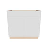 Modernform Cabinet Gloss White 36" W X 34 1/2" H X 21" D Vanity Sink Base 2 Doors/1 False Front