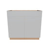 Modernform Cabinet Matte White 36" W X 34 1/2" H X 21" D Vanity Sink Base 2 Doors/1 False Front
