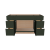 Modernform Cabinet Slim Sage Green 60" W X 34 1/2" H X 21" D Combo Cabinet 4 Doors/3 Drawers/2 False Front