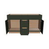Modernform Cabinet Slim Sage Green 60" W X 34 1/2" H X 21" D Combo Cabinet 2 Doors/6 Drawers/1 False Front