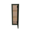 Modernform Cabinet Slim Sage Green 09" W X 30" H X 12" D  Single Door Wall Cabinet