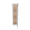 Modernform Cabinet White Shaker 09" W X 36" H X 12" D Single Door Wall Cabinet