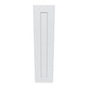 J&K White Shaker S8 Single Door Wall Cabinet - 09" W x 36" H