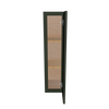 Modernform Cabinet Slim Sage Green 09" W X 36" H X 12" D Single Door Wall Cabinet