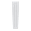 J&K White Shaker S8 Single Door Wall Cabinet - 09" W x 42" H