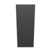 Modernform Cabinet Onyx Black Shaker 12" W X 30" H X 12" D  Single Door Wall Cabinet