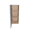 Modernform Cabinet Matte White 12" W X 30" H X 12" D Single Door Wall Cabinet