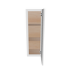 Modernform Cabinet White Shaker 12" W X 36" H X 12" D Single Door Wall Cabinet