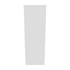Modernform Cabinet Gloss White 12" W X 36" H X 12" D Single Door Wall Cabinet