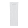 J&K White Shaker S8 Single Door Wall Cabinet - 12" W x 36" H