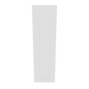 Modernform Cabinet White Shaker 12" W X 42" H X 12" D Single Door Wall Cabinet