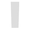 Modernform Cabinet Gloss White 12" W X 42" H X 12" D Single Door Wall Cabinet