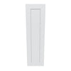 J&K White Shaker S8 Single Door Wall Cabinet - 12" W x 42" H