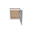 Modernform Cabinet White Shaker 15" W X 15" H X 12" D Single Door Wall Cabinet