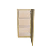 Modernform Cabinet Natural Shaker 15" W X 30" H X 12" D  Single Door Wall Cabinet