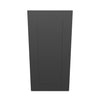 Modernform Cabinet Onyx Black Shaker 15" W X 30" H X 12" D  Single Door Wall Cabinet