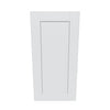 J&K White Shaker S8 Single Door Wall Cabinet - 15" W x 30" H