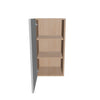 Modernform Cabinet Matte White 15" W X 30" H X 12" D Single Door Wall Cabinet