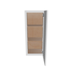 Modernform Cabinet White Shaker 15" W X 36" H X 12" D Single Door Wall Cabinet