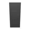 Modernform Cabinet Onyx Black Shaker 15" W X 36" H X 12" D Single Door Wall Cabinet