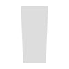 Modernform Cabinet Gloss White 15" W X 36" H X 12" D Single Door Wall Cabinet