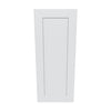 J&K White Shaker S8 Single Door Wall Cabinet - 15" W x 36" H