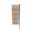 Modernform Cabinet White Shaker 15" W X 42" H X 12" D Single Door Wall Cabinet