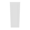 Modernform Cabinet White Shaker 15" W X 42" H X 12" D Single Door Wall Cabinet