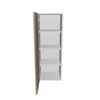 Modernform Cabinet Walnut 15" W X 42" H X 12" D Single Door Wall Cabinet