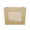 Modernform Cabinet Natural Shaker 18" W X 15" H X 12" D Single Glass Door Wall Cabinet