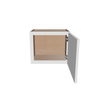 Modernform Cabinet White Shaker 18" W X 15" H X 12" D Single Door Wall Cabinet