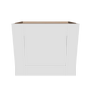 Modernform Cabinet White Shaker 18" W X 15" H X 12" D Single Door Wall Cabinet