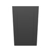 Modernform Cabinet Onyx Black Shaker 18" W X 30" H X 12" D  Single Door Wall Cabinet