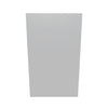 Modernform Cabinet Matte White 18" W X 30" H X 12" D Single Door Wall Cabinet