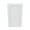 J&K White Shaker S8 Single Door Wall Cabinet - 18" W x 30" H