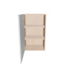 Modernform Cabinet Gloss White 18" W X 30" H X 12" D Single Door Wall Cabinet