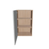 Modernform Cabinet Matte White 18" W X 30" H X 12" D Single Door Wall Cabinet