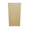 Modernform Cabinet Natural Shaker 18" W X 36" H X 12" D Single Door Wall Cabinet
