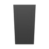 Modernform Cabinet Onyx Black Shaker 18" W X 36" H X 12" D Single Door Wall Cabinet